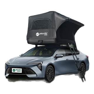 Plato inflatable roof tent is portable and fully automatic