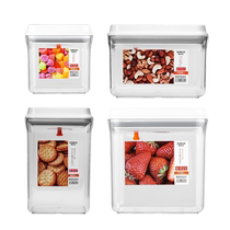 (Self-operated) Hejiayin push-type sealed cans grain storage cans storage boxes moisture-proof boxes