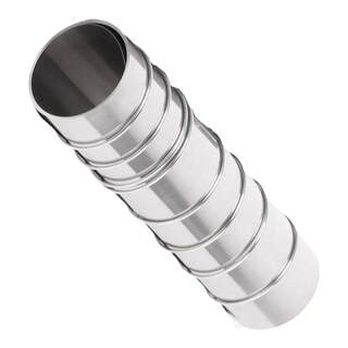 6cm pure titanium chimney hand rolled outdoor barbecue grill