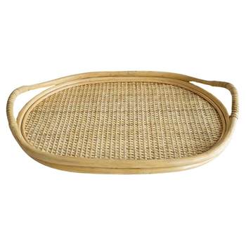 Jiuban's new rattan tray japanese-style retro style