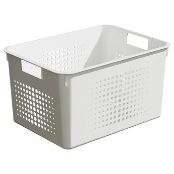 Large capacity thickened cabinet storage basket