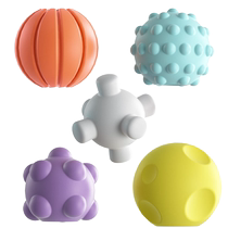 Massage Main Grip Ball Children Sensation Training Haptic Perception Sprugball Baby Caressing Touch Toy Can Nibble 1589