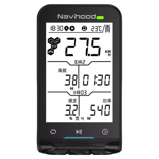 Naiwei L3 mountain road bike waterproof computer smart