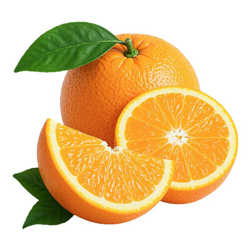 Authentic Jiangxi Gannan navel orange 5 pounds color box origin straight hair fine large fruit fresh seasonal fruit orange for pregnant women
