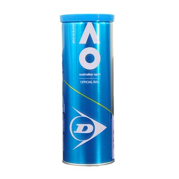 Dunlop Tennis/Professional Tennis AO Australian Open/Tour Plastic Can 4 Packs 3 Packs