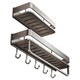Upgraded bathroom shelf in front of the mirror, toilet washbasin basin washbasin wall-mounted punch-free bathroom shelf