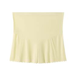 Maternity Leggings, Summer Thin Style, Outer Wear, Ice Silk Safety Shorts, High-Waisted Shorts, Anti-Exposure, Loose Casual Pants, Plus Size