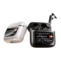 German Voice of Berlin high-end black technology digital display wireless in-ear active noise reduction Bluetooth headset running sports