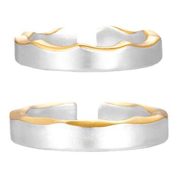 Kulimi big ring couple gift jewelry