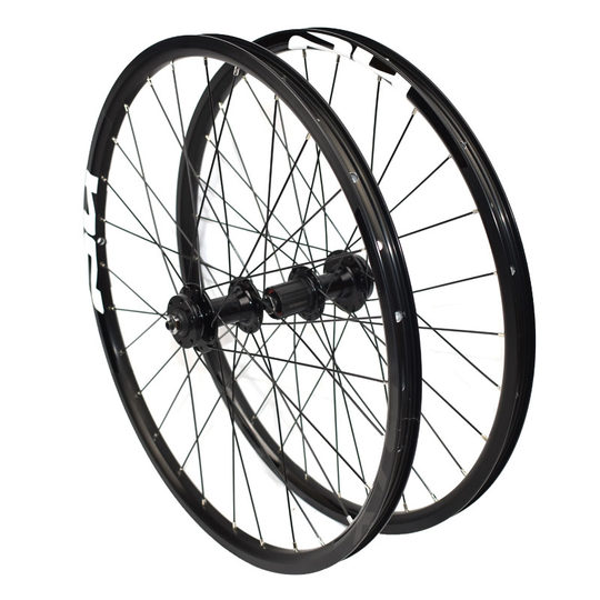 正品GIANT捷安特轮组24X1.95寸山地自行车碟刹轮组轴承花鼓前后轮