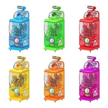 Customizable rough stone gashapon machine, mini educational diy assembled children's toys, trendy blind box gift ornaments