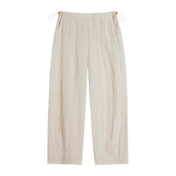 Jq jingqi lyocell maternity linen pants thin outer wear