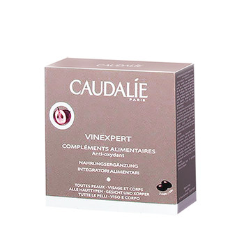 ແກ່ນໝາກອະງຸ່ນ caudalie proanthocyanidin ແຄບຊູນເສີມຄວາມແຂງແຮງ