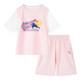 Disney Girls Ice Silk ຊຸດກິລາສັ້ນແຫ້ງໄວ