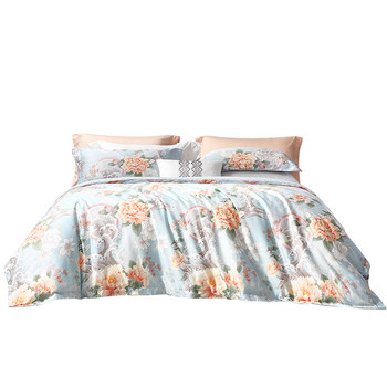 Fuanna bed sheet four-piece set 60 lint cotton