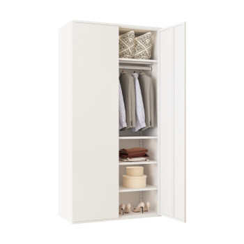 Steel balcony storage cabinets sun-proof and rust-proof iron cabinets