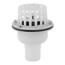 PVC bottom valve water pump 1 inch 4 inch check valve plastic water pipe pumping fish tank terminal check valve UPVC pipe fittings
