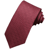 Goldlion mens Chinese style retro pattern auspicious clouds and characters festive groom wedding tie
