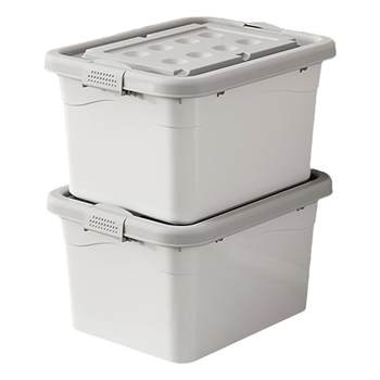Thickened large capacity storage box household clothes sorting