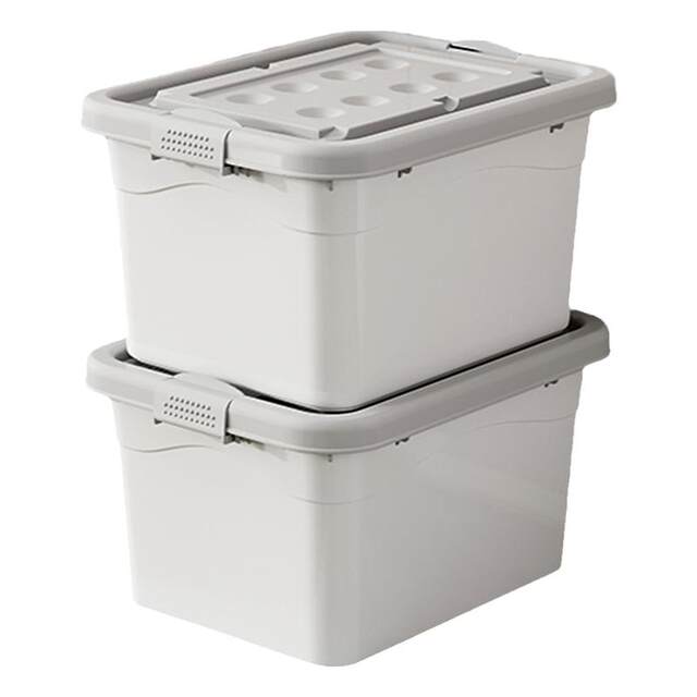 Thickened large capacity storage box household clothes sorting