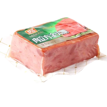 Viande à deux fils Cubique Cubique Gold Ham 260g Squared Ham Cooked Food Lunch Viande Viande Fiery Ham Saucisse saucisse avec nourriture Saucisse Commerce de gros