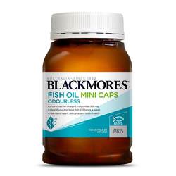 BLACKMORES Omega 3 Girls's Omega 3 Small Fish Oil Soft Capsules Omega 3 ຜະລິດຕະພັນສຸຂະພາບ