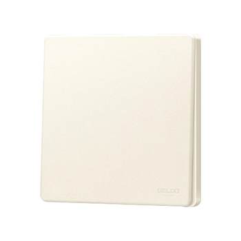 Delixi golden shop cream style matte switch socket