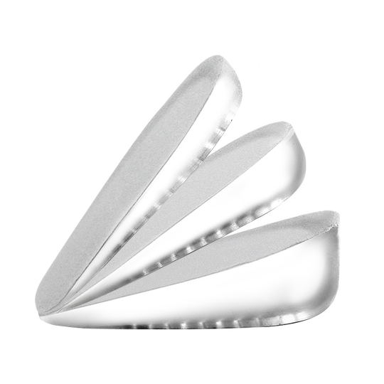 Bionic-Silikon-Halbpolster-Erhöhungseinlagen sind nach längerem Stehen schmerzfrei