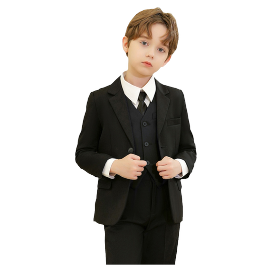 Luo Meng boys' suit children's dress piano performance clothing