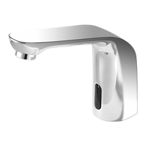 All copper smart sensor faucet fully automatic single hot and cold hand wash basin infrared household induction basin faucet