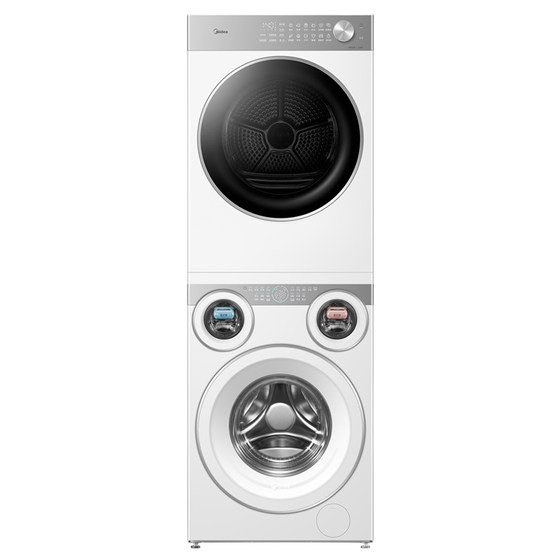 美的可爱多11kg三筒分区洗衣机家用内衣袜子除菌家用洗烘一体套装