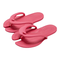 Foldable travel slippers for women portable bathing non-slip business trips beach disposable flip-flops outer wear sandals