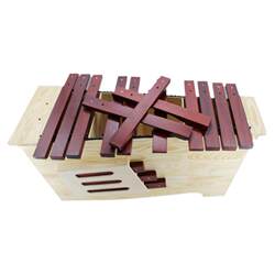 Orff percussion instrument 13-speaker body-modified high-mid-bass mahogany xylophone aluminium plate piano knocking music classroom