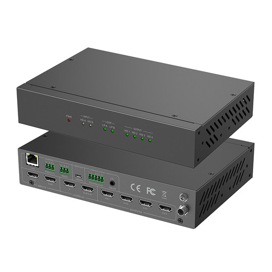 Maxtor Vermoment 4-screen splicing processor with 2 inputs and 4 outputs