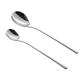 onlycook Korean 18/10 stainless steel mixing rice spoon long handle stone pot bibimbap spoon eating ບ່ວງ