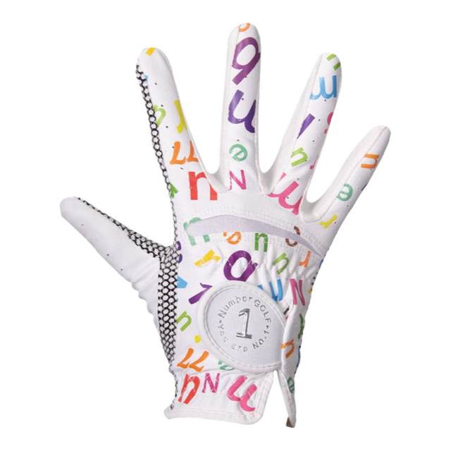Number Golf Gloves Children's Gloves Highly Elastic Wear-Resistant Microfiber Gloves Anti-Slip Golf Gloves NL23