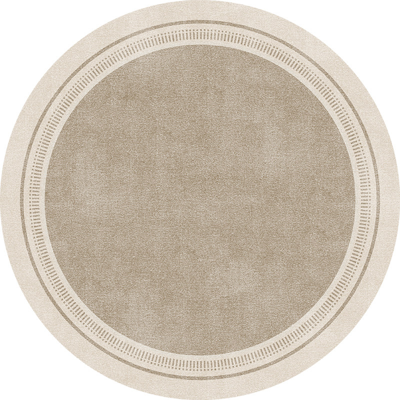 Round carpet modern minimalist style high-end living room study swivel chair floor mat bedroom bedside blanket no-care round carpet
