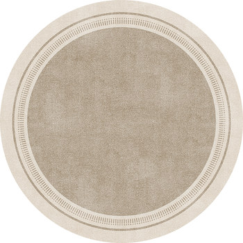Round carpet modern minimalist style high-end living room study swivel chair floor mat bedroom bedside blanket no-care round carpet