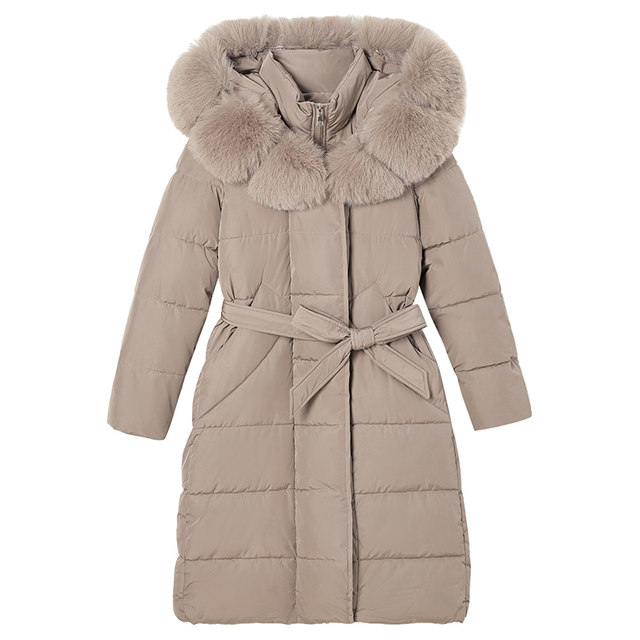 New winter hooded cotton coat mid-length knee-length cotton coat