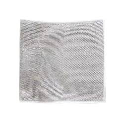 Double-sided silver wire rag, dish towel, glove, water-absorbent, non-stick oil dish rag, housework cleaning, degreasing steel wire