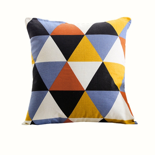 Core-free square custom-made large backrest for living room