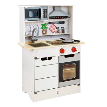 Hape gourmet integrated cooking kitchen ages 3+