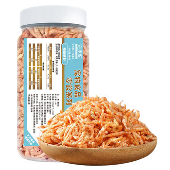 Tmall U Enjoy Freeze-Dried Pet Snacks Antarctic Shrimp 40g/can: ແມວຜູ້ໃຫຍ່ ແລະ ໝາ ຜົມງາມ ໂພຊະນາການເສີມແຄລຊຽມ