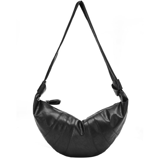 Нишевая дизайнерская мужская сумка с круассанами, модная сумка через плечо с круассаном