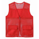 Work clothes vest customized LOGO summer mesh breathable