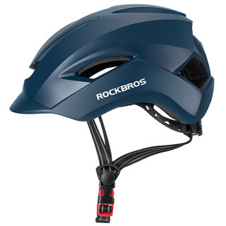 洛克兄弟骑行头盔自行车头盔城市滑板休闲款男女通勤安全帽