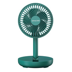 Royal Huiren small fan ultra-light sound office desktop table fan charging small desktop desk electric fan portable high wind mini usb student dormitory refrigeration fan