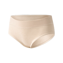 Anjiren underwear womens pure cotton antibacterial 2023 new cotton breathable simple seamless seamless mid-waist shorts for girls