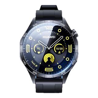 【正品康宁】闪魔适用华为GT6手表保护膜GT6pro新款Watch钢化膜GT5智能HUAWEI全屏覆盖表盘46防爆防摔41贴膜