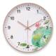 Lotus Pond Creative Wall Clock Round Simple